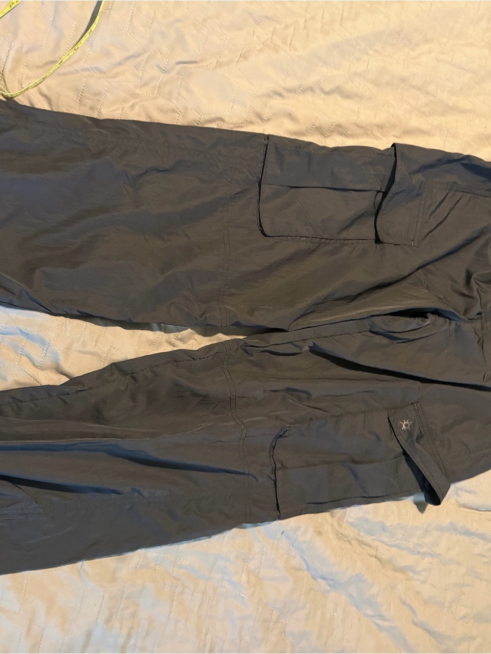 Women’s Black Utility Track Pants with Cargo Pockets